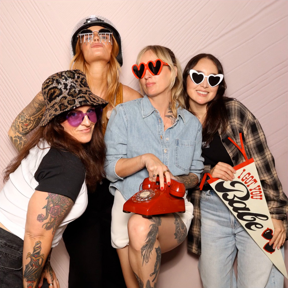 luxury photo booth as part of Jacksonville event photography services