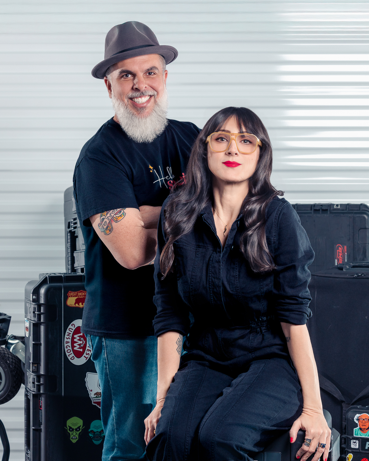 Amanda Sica and Marcel Lecours